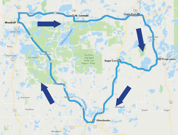 Bear Paw Route by Northwoods Transit Connections, Rhinelander, WI